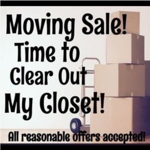 Moving Sale!!!